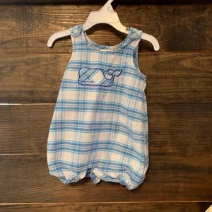 Vineyard Vine Plaid Baby Jon Jon